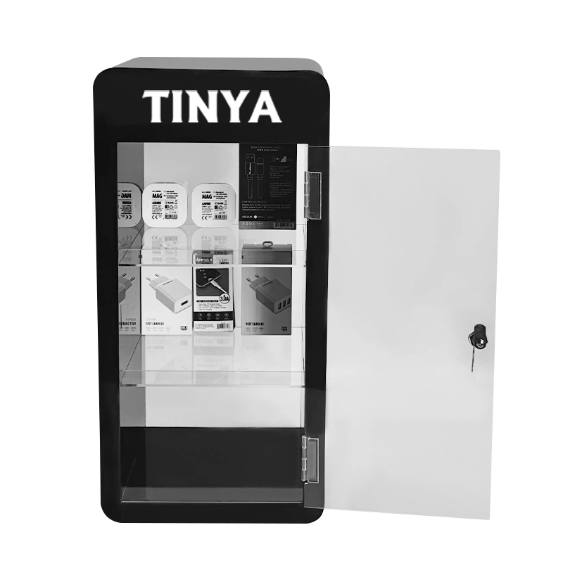 display with locking door2 display with locking door2